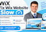 fix wix website slow performance issues responsive design layout problems